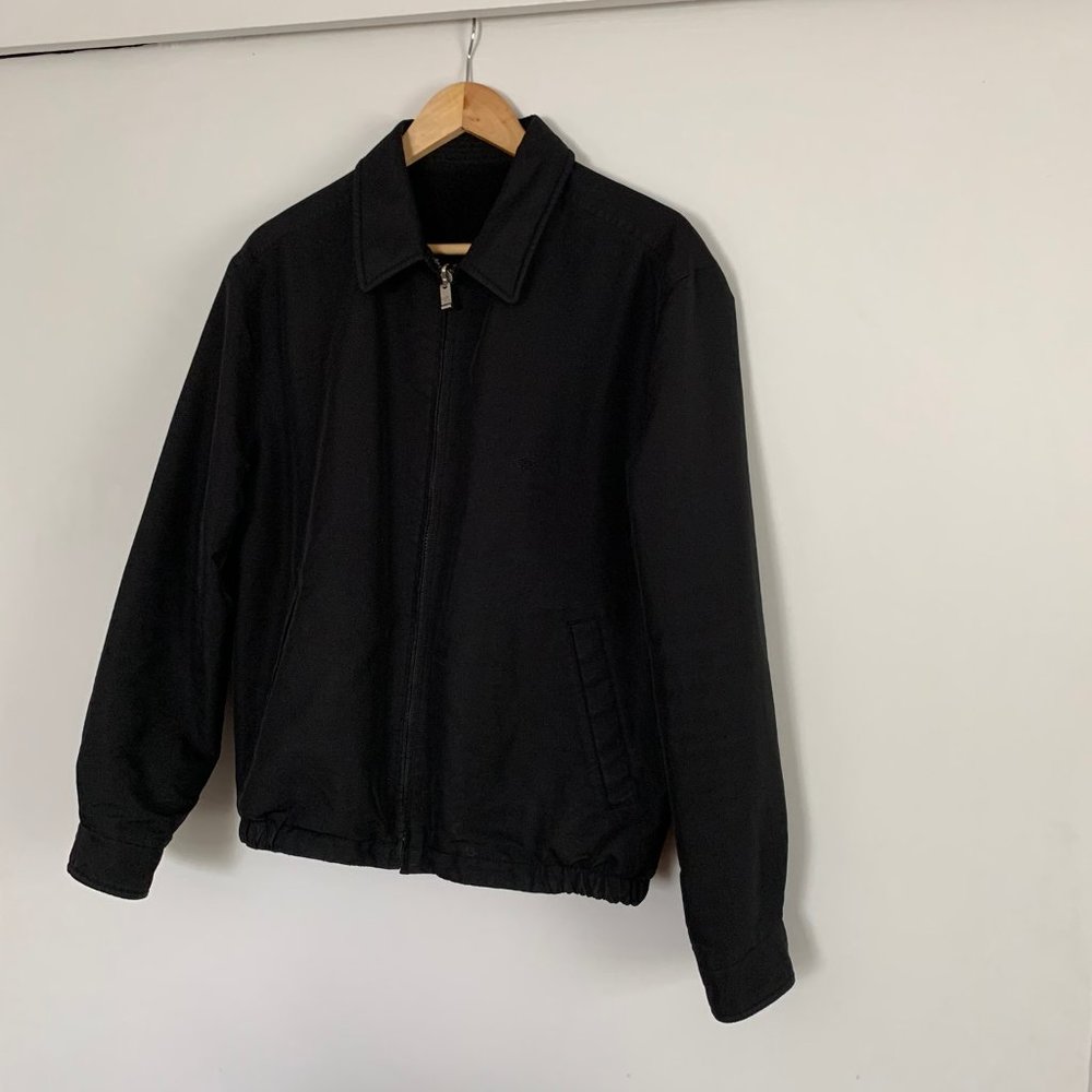 Dockers Reversable Jacket Medium Black Polyester